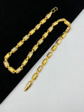 1 GRAM GOLD PLATING FANCY CHAIN FOR MEN DESIGN A-238