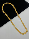 1 GRAM GOLD NAWABI CHAIN FOR MEN DESIGN A-479