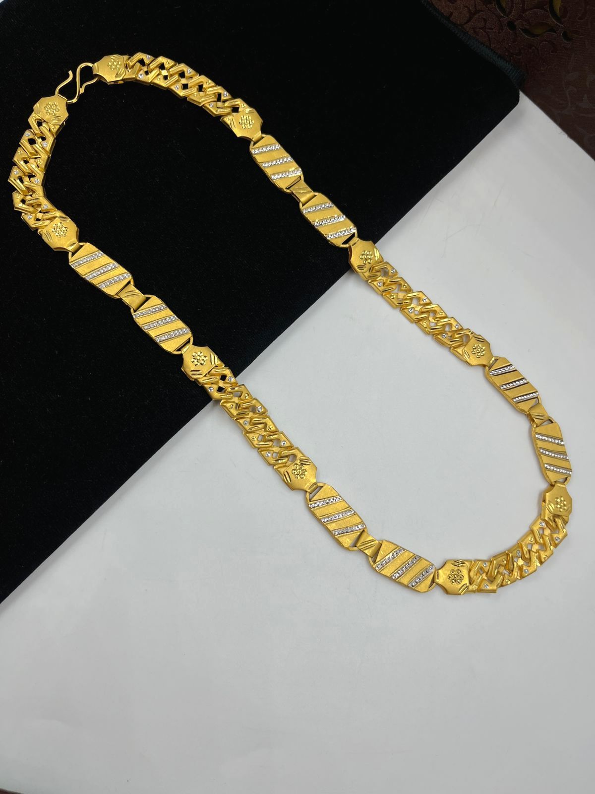 1 GRAM GOLD CHAIN FOR MEN DESIGN A-447