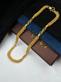 1 GRAM GOLD INDO CHAIN FOR MEN DESIGN A-422