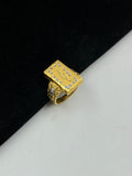 1 GRAM GOLD GENTS RING FOR MEN DESIGN A-971