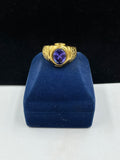 1 GRAM GOLD FORMING GURU NANG RING FOR MEN DESIGN A-5