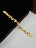 1 GRAM GOLD KOYLI BRACELET FOR MEN DESIGN A-344