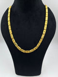1 GRAM GOLD FORMING STAR NAWABI CHAIN FOR MEN DESIGN A-653
