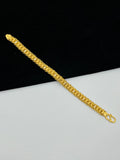 1 GRAM GOLD FORMING UNIQUE BRACELET FOR MEN DESIGN A-211