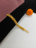 1 GRAM GOLD BRACELET FOR MEN DESIGN A-218