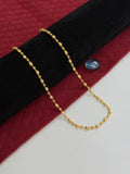 1 GRAM GOLD FORMING TULSI MALA FOR WOMEN DESIGN A-1