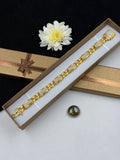 1 GRAM GOLD PREMIUM DIAMOND BRACELET FOR MEN DESIGN A-515