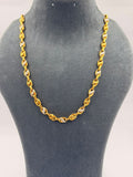 1 GRAM GOLD KOYLI CHAIN FOR MEN DESIGN A-396