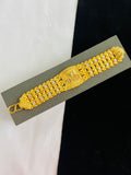 1 GRAM GOLD FORMING BRACELET FOR MEN DESIGN A-31