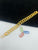 1 GRAM GOLD FORMING BRACELET FOR MEN DESIGN A-323