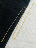 1 GRAM GOLD LADIES CHAIN , WOMEN'S CHAIN FOR WOMEN'S DESIGN A-18