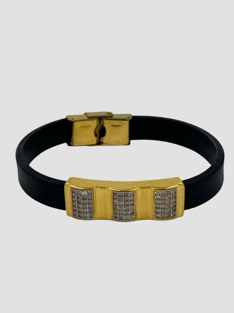 1 GRAM GOLD BELT BRACELET FOR MEN DESIGN A-331