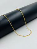 1 GRAM GOLD LADIES CHAIN , WOMEN'S CHAIN FOR DESIGN A-44