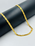 1 GRAM GOLD FORMING NAWABI CHAIN FOR MEN DESIGN A-280
