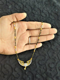 1 GRAM GOLD LADIES MANGALSUTRA FOR WOMEN DESIGN A-37