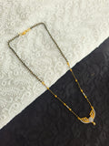 1 GRAM GOLD LADIES MANGALSUTRA FOR WOMEN DESIGN A-37