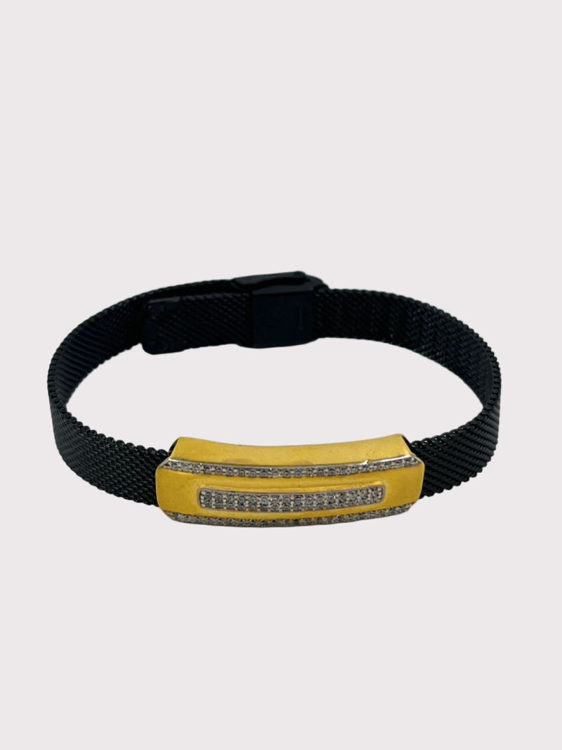 1 GRAM GOLD BELT BRACELET FOR MEN DESIGN A-336