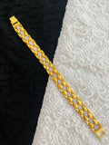 1 GRAM GOLD BRACELET FOR MEN DESIGN A-341
