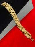 1 GRAM GOLD FORMING 2 LINE KOYLI BRACELET FOR MEN DESIGN A-342
