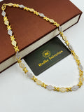 1 GRAM GOLD FULLY DIAMOND CHAIN FOR MEN DESIGN A-692