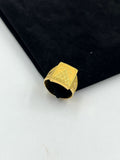 1 GRAM GOLD FORMING RAJWADI RING FOR MEN DESIGN A-1005