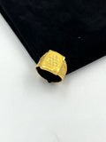 1 GRAM GOLD FORMING RAJWADI RING FOR MEN DESIGN A-1006