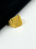 1 GRAM GOLD RAJWADI RING FOR MEN DESIGN A-1018
