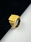 1 GRAM GOLD RAJWADI RING FOR MEN DESIGN A-1018