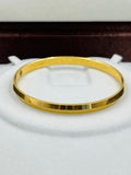 1 GRAM GOLD PLATED PUNJABI KADA FOR MEN DESIGN A-A-8