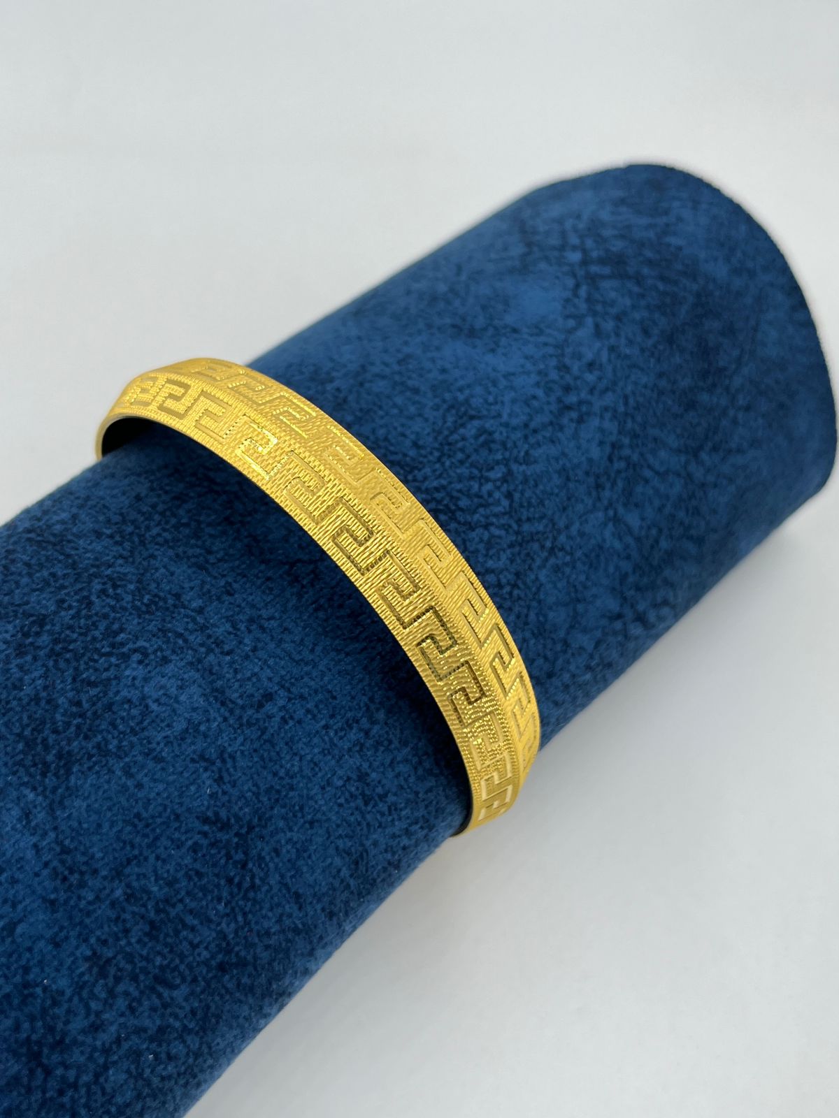 પુરુષો માટે ૧ ગ્રામ ગોલ્ડ પ્લેટેડ પંજાબી કડા ડિઝાઇન A-12
