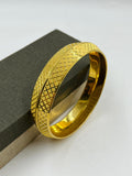 1 GRAM GOLD PLATED PUNJABI KADA FOR MEN DESIGN A-39