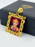 1 GRAM GOLD JAY CHEHAR MAA PHOTO PENDANT FOR MEN DESIGN A-392