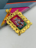 1 GRAM GOLD MAHAKALI MAA PHOTO PENDANT MEN DESIGN A-388