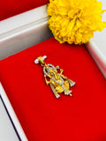 1 GRAM GOLD GANPATI BAPPA PENDANT FOR MEN DESIGN A-402