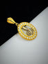 1 GRAM GOLD GOGA MAHARAJ PENDANT FOR MEN DESIGN A-415