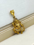 1 GRAM GOLD GANPATI BAPPA PENDANT FOR MEN DESIGN A-434