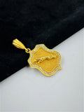 1 GRAM GOLD JAGUAR PENDANT FOR MEN DESIGN A-431