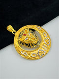 1 GRAM GOLD LION PENDANT FOR MEN DESIGN A-438