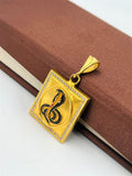 1 GRAM GOLD GOGA MAHARAJ PENDANT FOR MEN DESIGN A-433