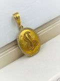 1 GRAM GOLD GOGA MAHARAJ PENDANT FOR MEN DESIGN A-443