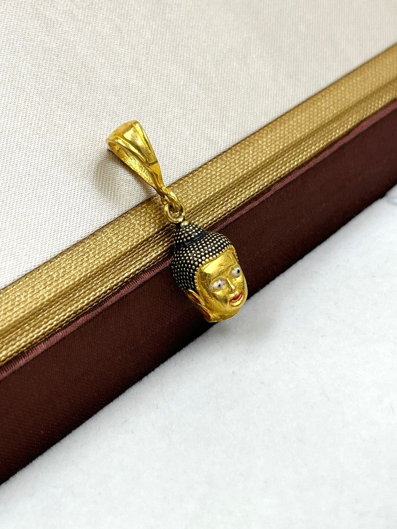 1 GRAM GOLD BUDDHA PENDANT FOR MEN DESIGN A-468