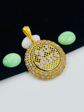 1 GRAM GOLD JAY KHODAL PENDANT FOR MEN DESIGN A-477
