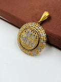 1 GRAM GOLD JAY KHODAL PENDANT FOR MEN DESIGN A-477