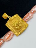 1 GRAM GOLD LION PENDANT FOR MEN DESIGN A-490