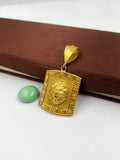 1 GRAM GOLD LION PENDANT FOR MEN DESIGN A-490