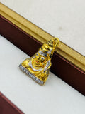 1 GRAM GOLD MAHADEV PENDANT FOR MEN DESIGN A-500