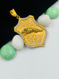 1 GRAM GOLD JAGUAR PENDANT FOR MEN DESIGN A-495