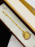 1 GRAM GOLD LADIES , WOMEN TIKKA DESIGN A-11