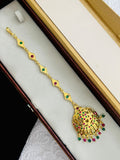 1 GRAM GOLD LADIES , WOMEN TIKKA DESIGN A-12